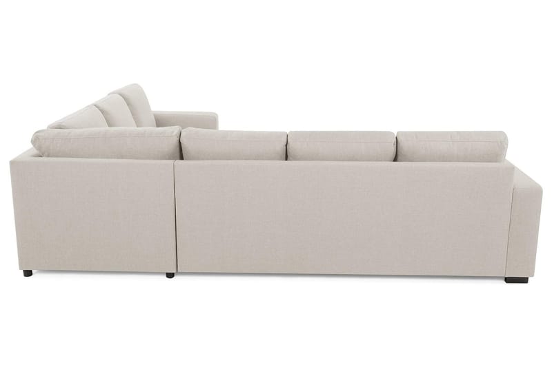 Crazy 5-sits Vändbar L-formad Large Hörnsoffa i Tyg - Beige - Möbler - Soffa - Hörnsoffa