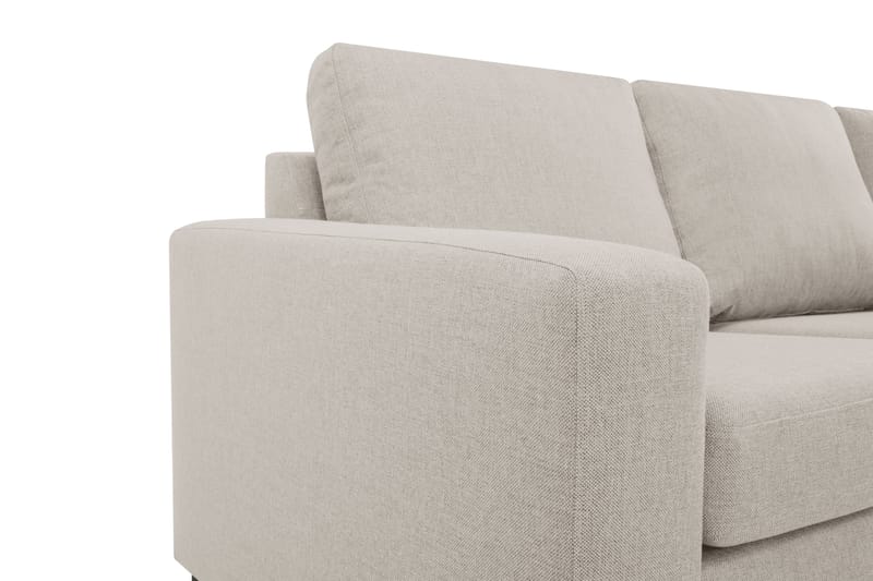 Crazy 5-sits Vändbar L-formad Large Hörnsoffa i Tyg - Beige - Möbler - Soffa - Hörnsoffa