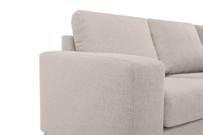 Crazy 5-sits Vändbar L-formad Large Hörnsoffa i Tyg - Beige - Möbler - Soffa - Hörnsoffa