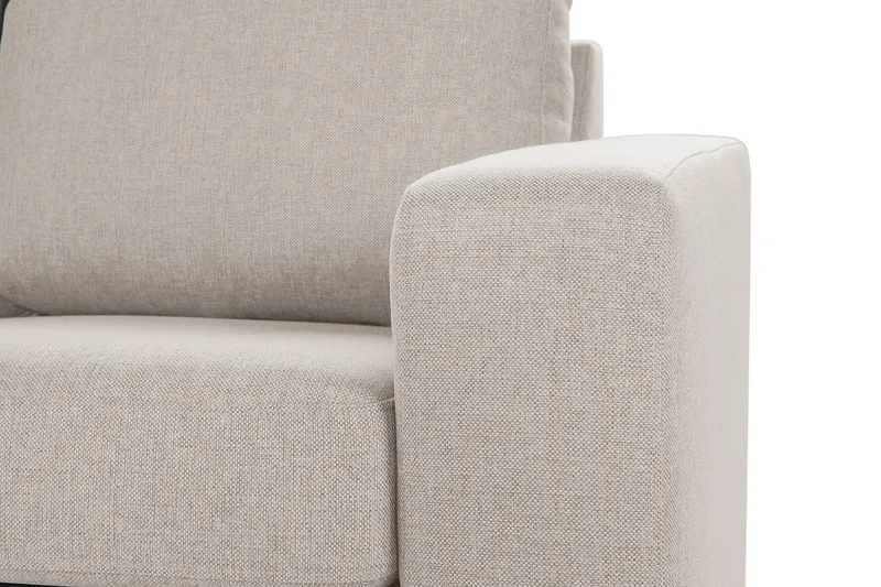 Crazy 5-sits Vändbar L-formad Large Hörnsoffa i Tyg - Beige - Möbler - Soffa - Hörnsoffa