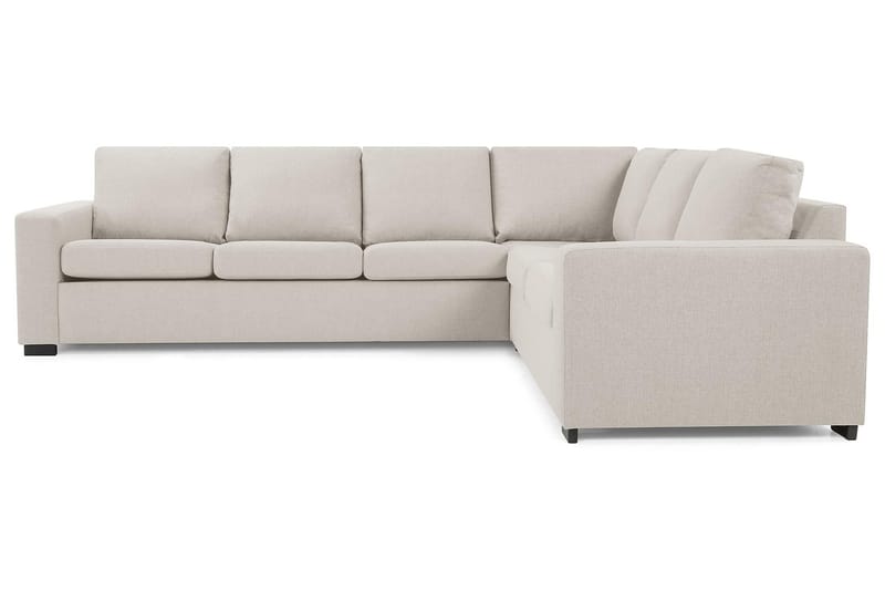 Crazy 5-sits Vändbar L-formad Large Hörnsoffa i Tyg - Beige - Möbler - Soffa - Hörnsoffa