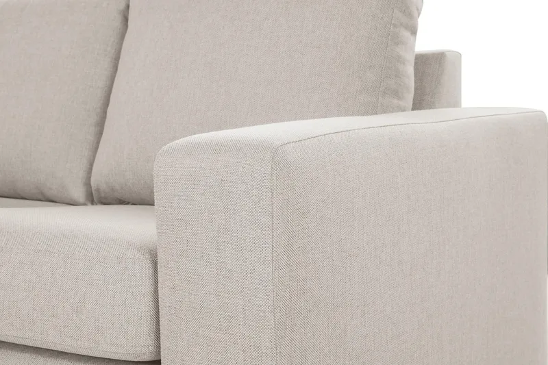 Crazy 5-sits Vändbar L-formad Large Hörnsoffa i Tyg - Beige - Möbler - Soffa - Hörnsoffa