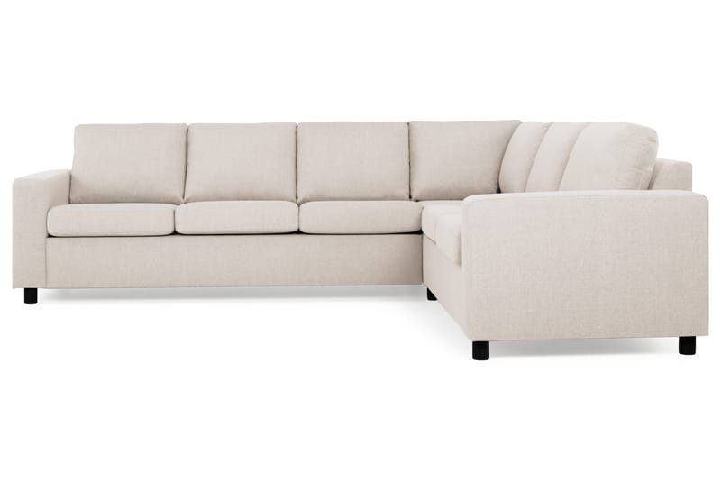 Crazy 5-sits Vändbar L-formad Large Hörnsoffa i Tyg - Beige - Möbler - Soffa - Hörnsoffa