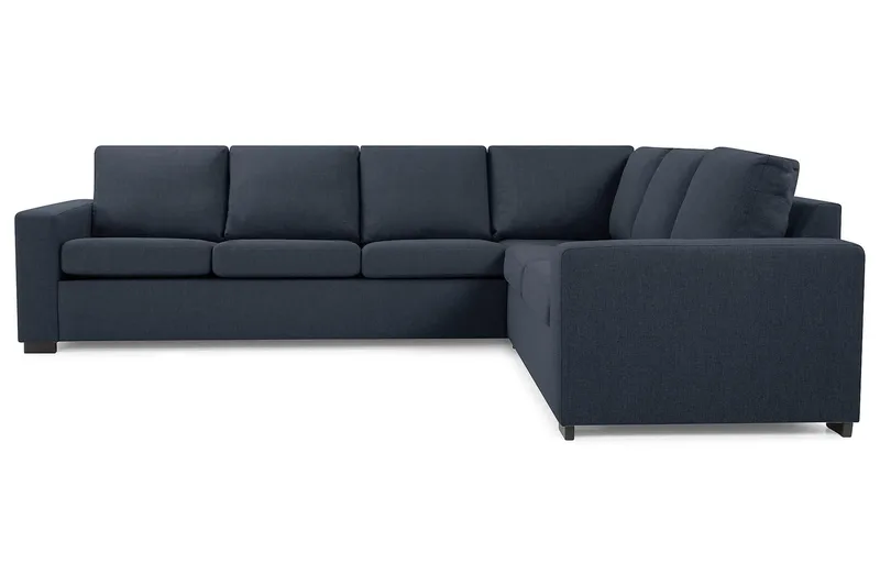 Crazy 5-sits Vändbar L-formad Large Hörnsoffa i Tyg - Blå - Möbler - Soffa - Hörnsoffa
