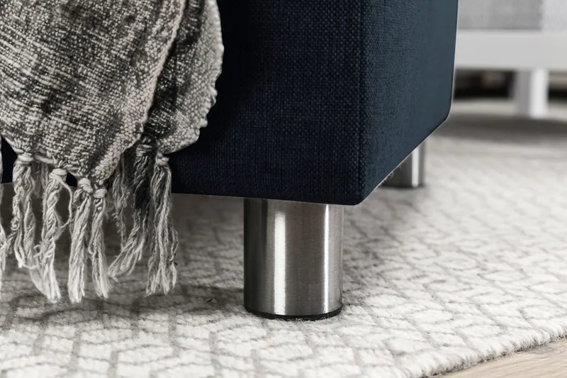 Crazy 5-sits Vändbar L-formad Large Hörnsoffa i Tyg - Blå - Möbler - Soffa - Hörnsoffa