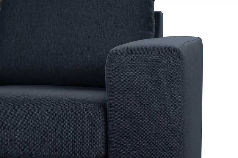 Crazy 5-sits Vändbar L-formad Large Hörnsoffa i Tyg - Blå - Möbler - Soffa - Hörnsoffa