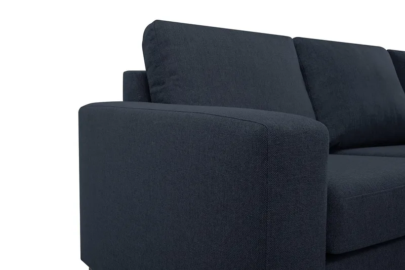 Crazy 5-sits Vändbar L-formad Large Hörnsoffa i Tyg - Blå - Möbler - Soffa - Hörnsoffa
