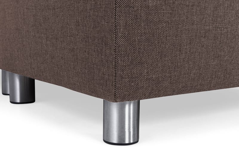 Crazy 5-sits Vändbar L-formad Large Hörnsoffa i Tyg - Brun - Möbler - Soffa - Hörnsoffa