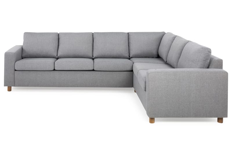 Crazy 5-sits Vändbar L-formad Large Hörnsoffa i Tyg - Grå - Möbler - Soffa - Hörnsoffa