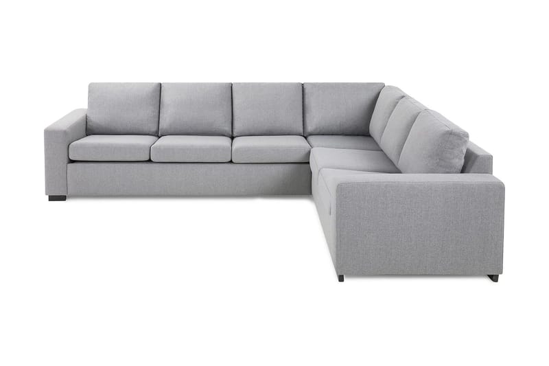 Crazy 5-sits Vändbar L-formad Large Hörnsoffa i Tyg - Grå - Möbler - Soffa - Hörnsoffa