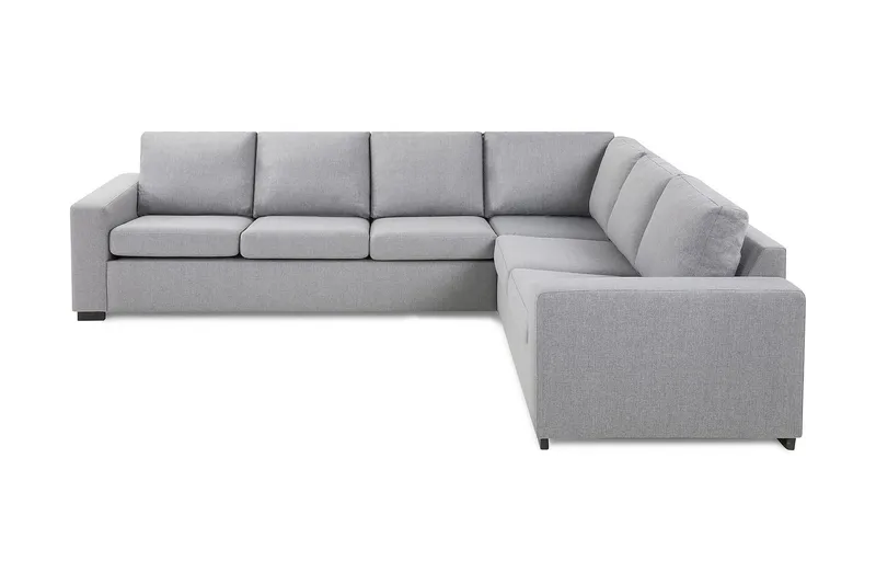 Crazy 5-sits Vändbar L-formad Large Hörnsoffa i Tyg - Grå - Möbler - Soffa - Hörnsoffa