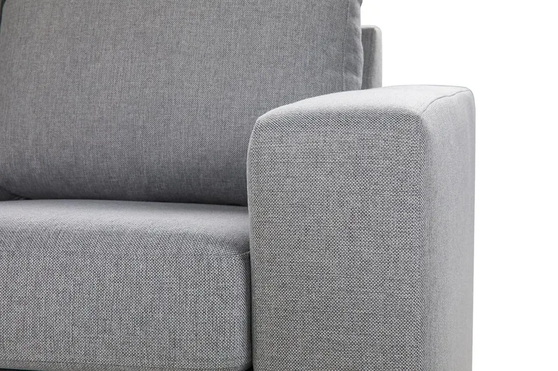 Crazy 5-sits Vändbar L-formad Large Hörnsoffa i Tyg - Grå - Möbler - Soffa - Hörnsoffa