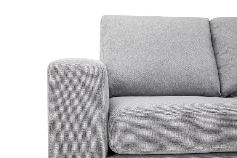 Crazy 5-sits Vändbar L-formad Large Hörnsoffa i Tyg - Grå - Möbler - Soffa - Hörnsoffa
