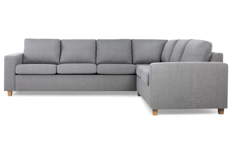 Crazy 5-sits Vändbar L-formad Large Hörnsoffa i Tyg - Grå - Möbler - Soffa - Hörnsoffa