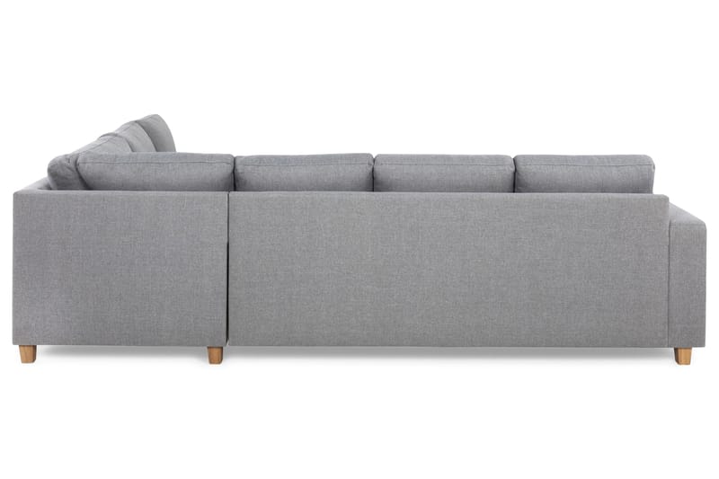 Crazy 5-sits Vändbar L-formad Large Hörnsoffa i Tyg - Grå - Möbler - Soffa - Hörnsoffa