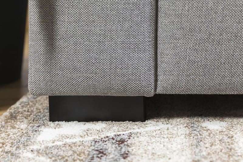 Crazy 5-sits Vändbar L-formad Large Hörnsoffa i Tyg - Grå - Möbler - Soffa - Hörnsoffa