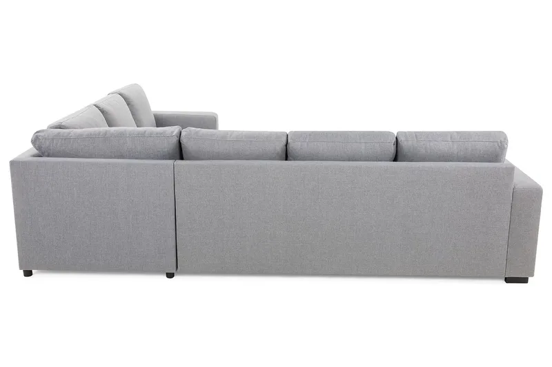 Crazy 5-sits Vändbar L-formad Large Hörnsoffa i Tyg - Grå - Möbler - Soffa - Hörnsoffa
