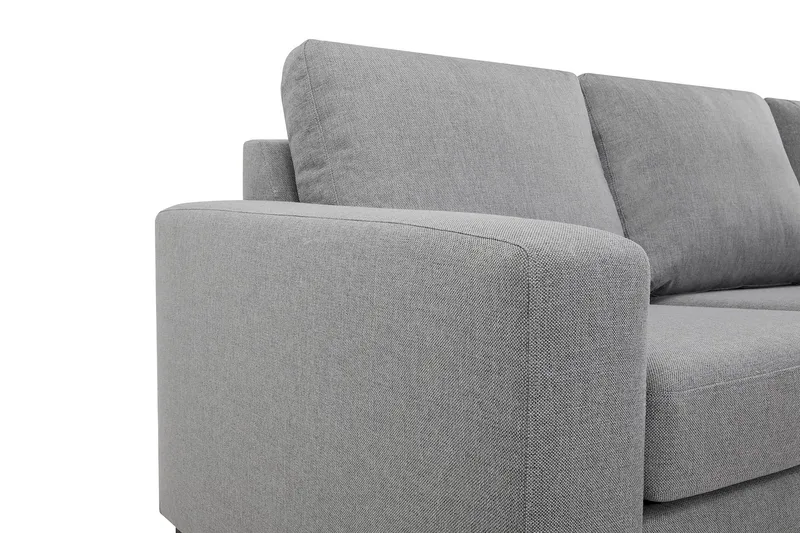Crazy 5-sits Vändbar L-formad Large Hörnsoffa i Tyg - Grå - Möbler - Soffa - Hörnsoffa
