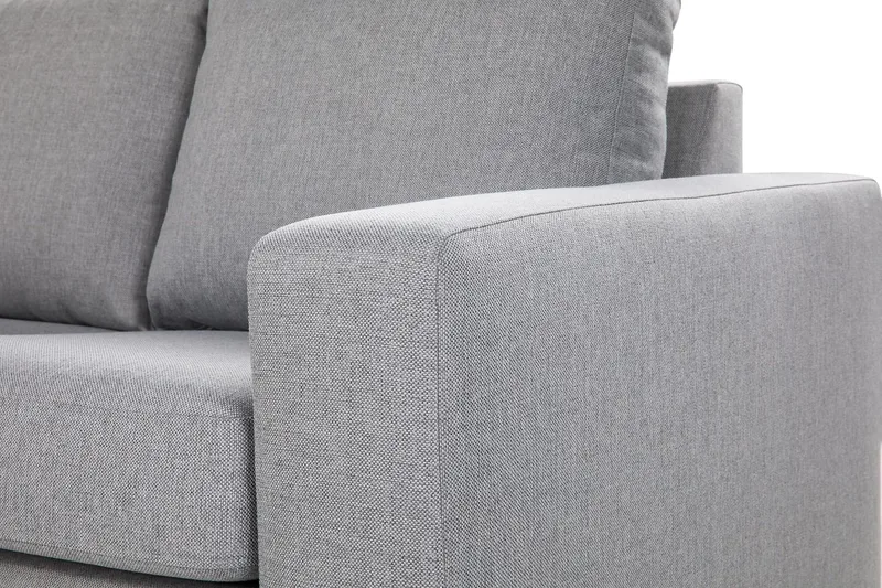 Crazy 5-sits Vändbar L-formad Large Hörnsoffa i Tyg - Grå - Möbler - Soffa - Hörnsoffa