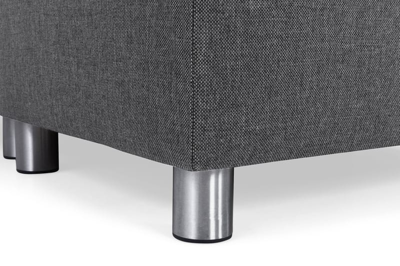 Crazy 5-sits Vändbar L-formad Large Hörnsoffa i Tyg - Mörkgrå - Möbler - Soffa - Hörnsoffa