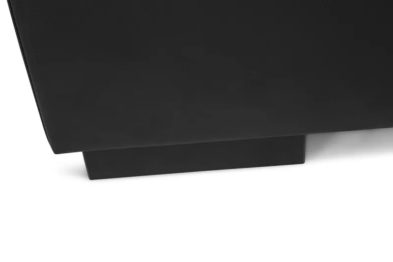 Crazy 5-sits Vänstervänd U-formad Hörnsoffa med divan i Konstläder - Svart - Möbler - Soffa - Hörnsoffa - Hörnsoffa med divan