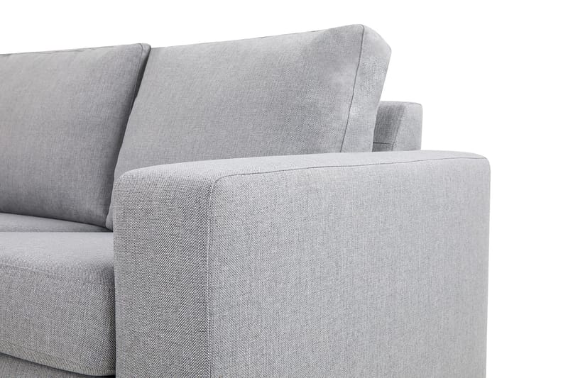 Crazy 5-sits Vänstervänd U-formad Hörnsoffa med divan i Tyg - Grå - Möbler - Soffa - Hörnsoffa - Hörnsoffa med divan