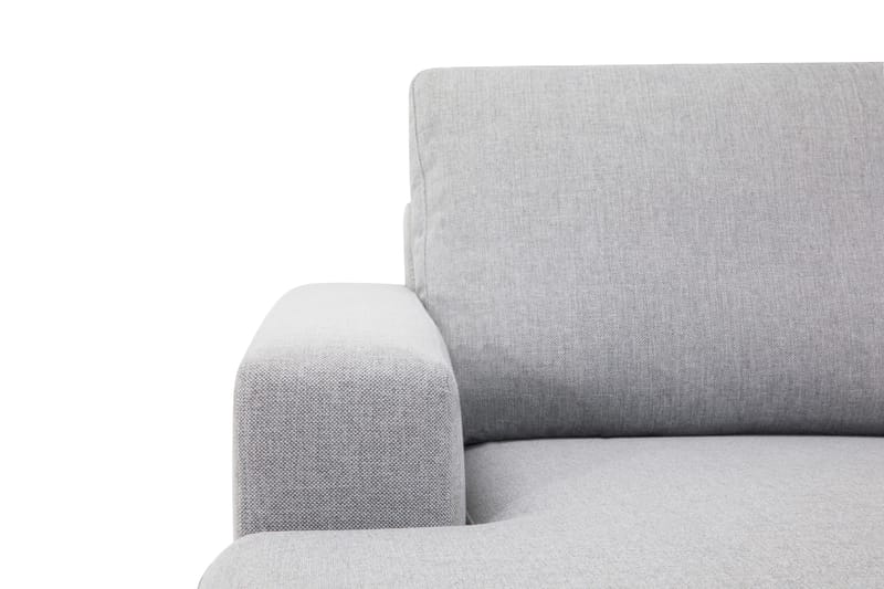 Crazy 5-sits Vänstervänd U-formad Hörnsoffa med divan i Tyg - Grå - Möbler - Soffa - Hörnsoffa - Hörnsoffa med divan