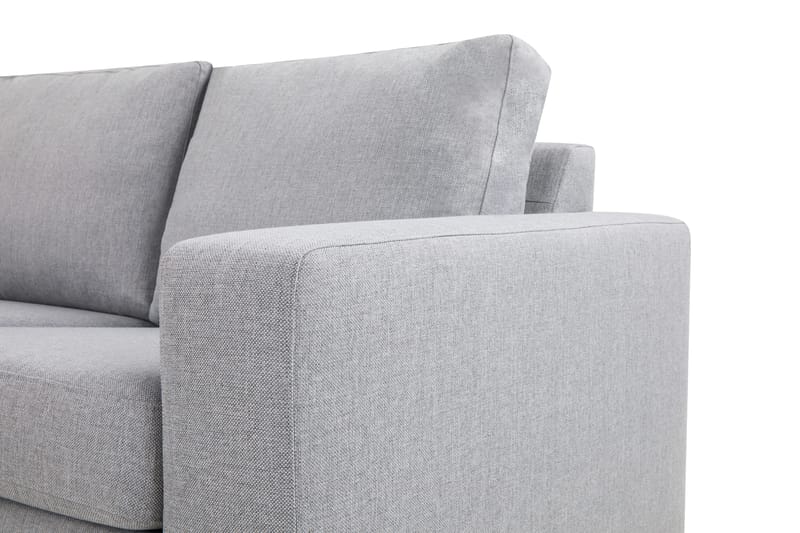 Crazy 5-sits Vänstervänd U-formad Hörnsoffa med divan i Tyg - Grå - Möbler - Soffa - Hörnsoffa - Hörnsoffa med divan