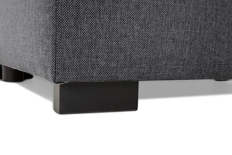 Crazy 5-sits Vänstervänd U-formad Hörnsoffa med divan i Tyg - Mörkgrå - Möbler - Soffa - Hörnsoffa - Hörnsoffa med divan