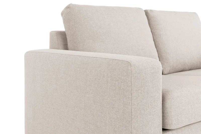 Crazy 6-sits Vändbar L-formad X-Large Hörnsoffa i Tyg - Beige - Möbler - Soffa - Hörnsoffa