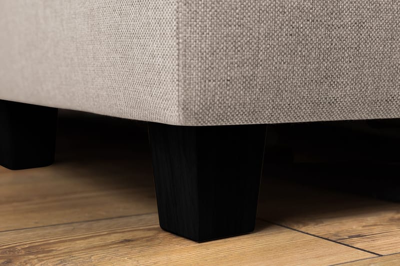 Crazy 6-sits Vändbar L-formad X-Large Hörnsoffa i Tyg - Beige - Möbler - Soffa - Hörnsoffa