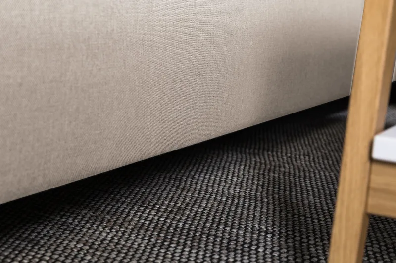 Crazy 6-sits Vändbar L-formad X-Large Hörnsoffa i Tyg - Beige - Möbler - Soffa - Hörnsoffa