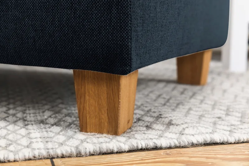 Crazy 6-sits Vändbar L-formad X-Large Hörnsoffa i Tyg - Blå - Möbler - Soffa - Hörnsoffa