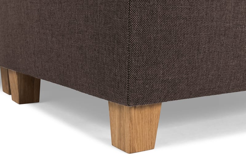 Crazy 6-sits Vändbar L-formad X-Large Hörnsoffa i Tyg - Brun - Möbler - Soffa - Hörnsoffa