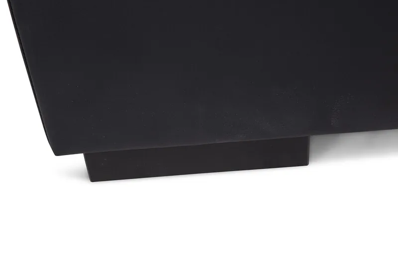 Crazy 6-sits Vänstervänd U-formad Large Hörnsoffa med divan i Konstläder - Svart - Möbler - Soffa - Hörnsoffa - Hörnsoffa med divan