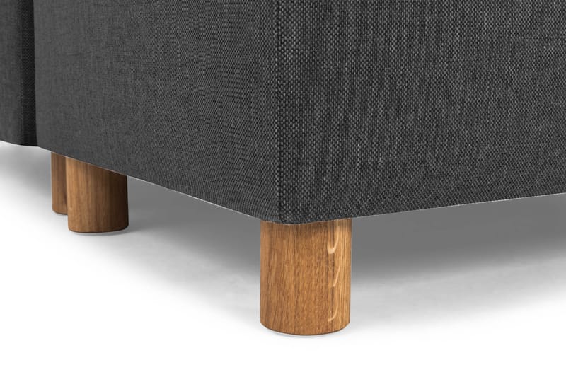 Crazy 6-sits Vänstervänd U-formad Large Hörnsoffa med divan i Tyg - Antracit - Möbler - Soffa - Hörnsoffa - Hörnsoffa med divan