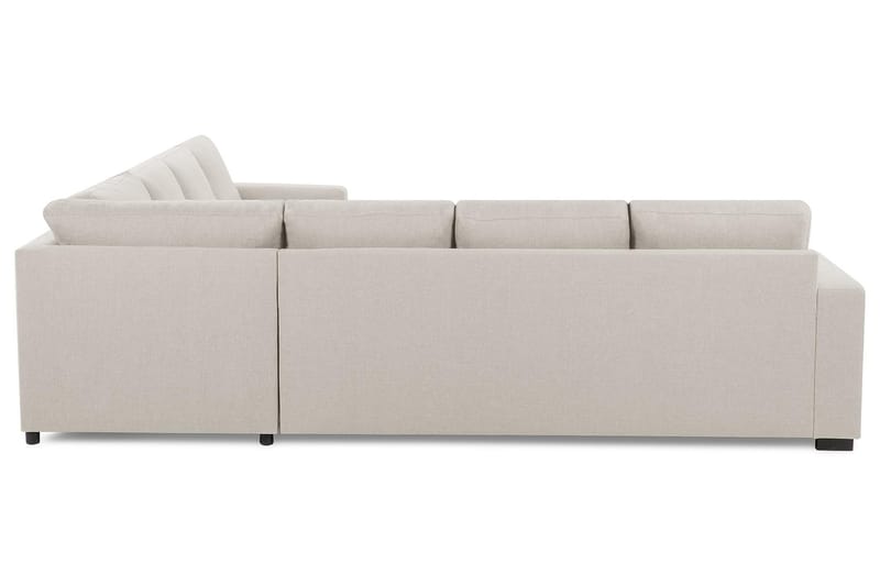 Crazy 6-sits Vänstervänd U-formad Large Hörnsoffa med divan i Tyg - Beige - Möbler - Soffa - Hörnsoffa