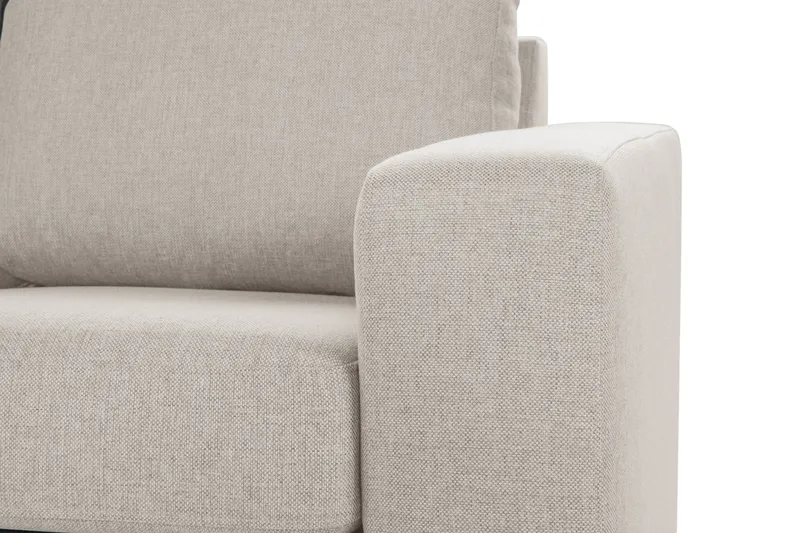 Crazy 6-sits Vänstervänd U-formad Large Hörnsoffa med divan i Tyg - Beige - Möbler - Soffa - Hörnsoffa