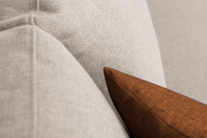 Crazy 6-sits Vänstervänd U-formad Large Hörnsoffa med divan i Tyg - Beige - Möbler - Soffa - Hörnsoffa