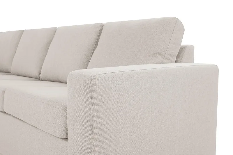 Crazy 6-sits Vänstervänd U-formad Large Hörnsoffa med divan i Tyg - Beige - Möbler - Soffa - Hörnsoffa