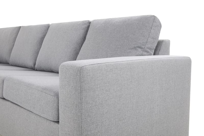 Crazy 6-sits Vänstervänd U-formad Large Hörnsoffa med divan i Tyg - Grå - Möbler - Soffa - Hörnsoffa - Hörnsoffa med divan
