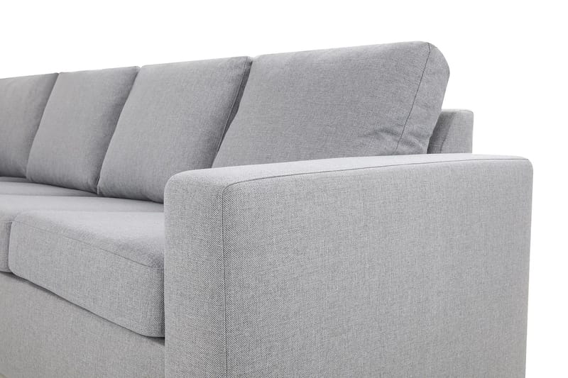 Crazy 6-sits Vänstervänd U-formad Large Hörnsoffa med divan i Tyg - Grå - Möbler - Soffa - Hörnsoffa - Hörnsoffa med divan