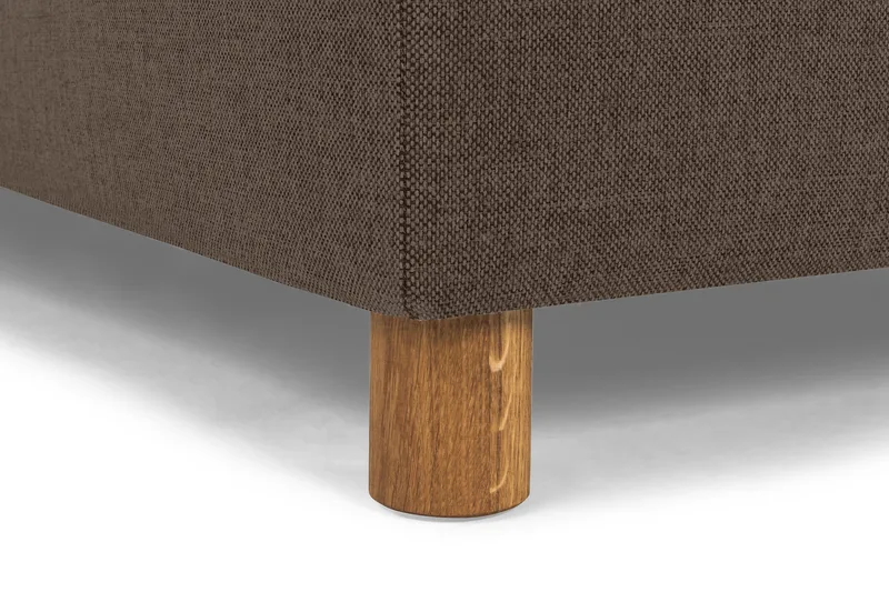 Crazy 6-sits Vänstervänd U-formad X-Large Hörnsoffa med divan i Tyg - Brun - Möbler - Soffa - Hörnsoffa - Hörnsoffa med divan