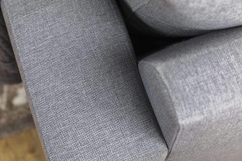 Crazy 6-sits Vänstervänd U-formad X-Large Hörnsoffa med divan i Tyg - Grå - Möbler - Soffa - Hörnsoffa - Hörnsoffa med divan