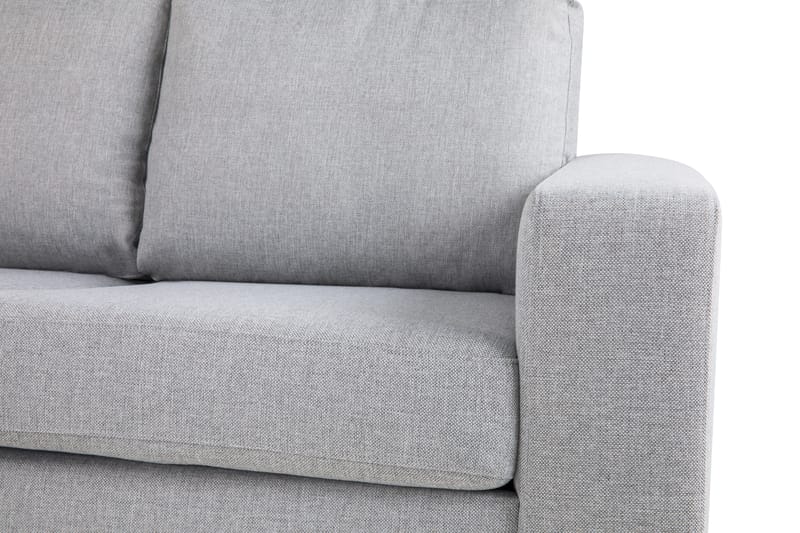 Crazy 6-sits Vänstervänd U-formad X-Large Hörnsoffa med divan i Tyg - Grå - Möbler - Soffa - Hörnsoffa - Hörnsoffa med divan