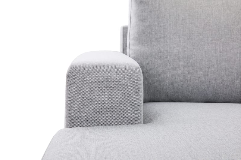 Crazy 6-sits Vänstervänd U-formad X-Large Hörnsoffa med divan i Tyg - Grå - Möbler - Soffa - Hörnsoffa - Hörnsoffa med divan