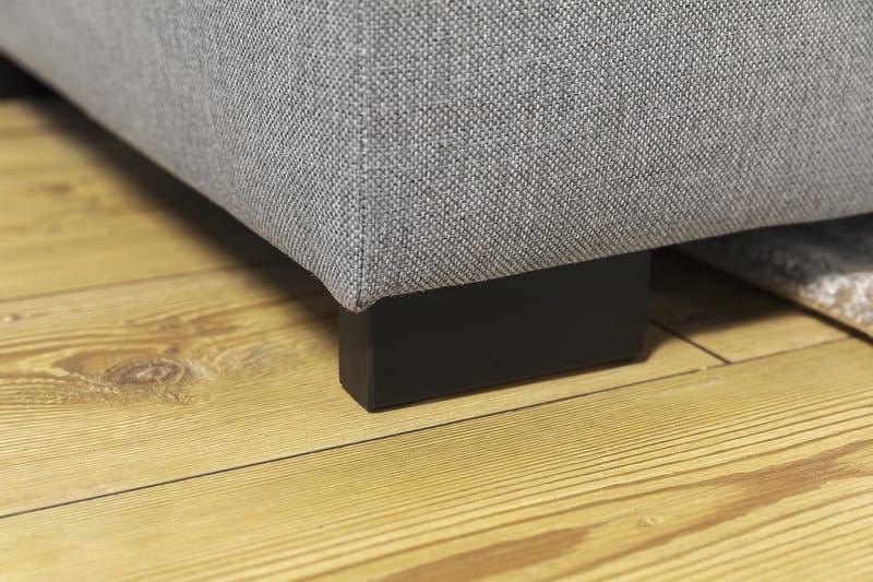 Crazy 6-sits Vänstervänd U-formad X-Large Hörnsoffa med divan i Tyg - Grå - Möbler - Soffa - Hörnsoffa - Hörnsoffa med divan