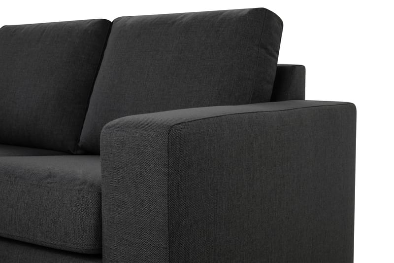 Crazy 6-sits Vänstervänd U-formad X-Large Hörnsoffa med divan i Tyg - Mörkgrå - Möbler - Soffa - Hörnsoffa - Hörnsoffa med divan