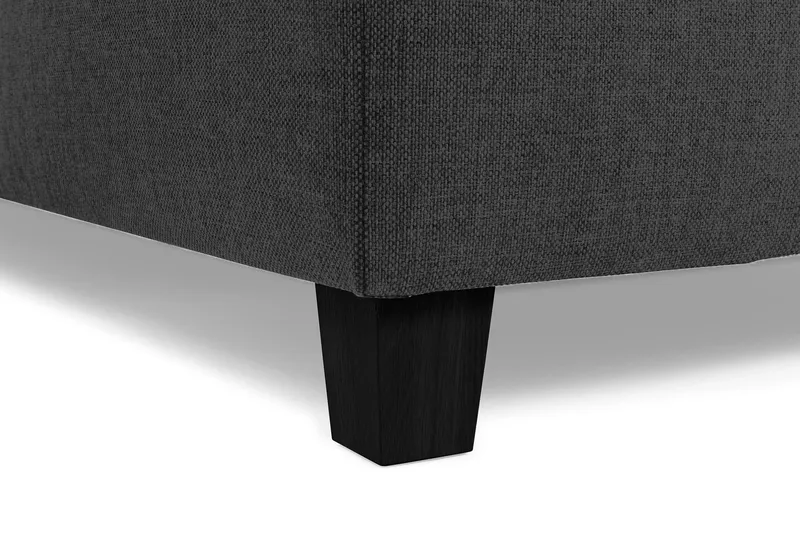 Crazy 6-sits Vänstervänd U-formad X-Large Hörnsoffa med divan i Tyg - Mörkgrå - Möbler - Soffa - Hörnsoffa - Hörnsoffa med divan