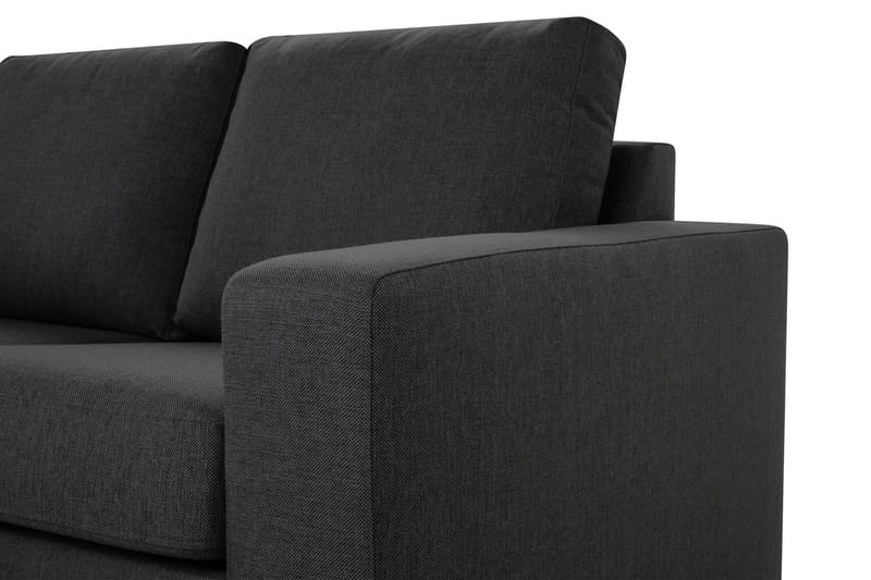 Crazy 6-sits Vänstervänd U-formad X-Large Hörnsoffa med divan i Tyg - Mörkgrå - Möbler - Soffa - Hörnsoffa - Hörnsoffa med divan
